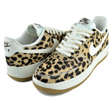 NIKE WMNS AIR FORCE 1 07 LEOPARD baroque brown/sail-sesame IB7695-200画像