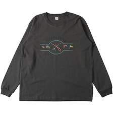 BARNS 16/- HOT-SHOT Print L/S T-shirt Keep On Flying BR-25423画像