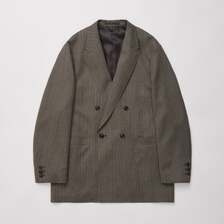 ULTERIOR MELANGE HERRINGBONE STRIPE DB JKT UJK25-KC207画像