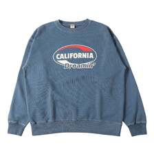 BARNS Pigment Dye Super Heavy Weight Sweatshirt CALIFORNIA Dreamin' BR-25351画像