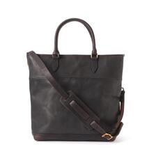 Schott &times; vasco LEATHER NELSON 2WAY BAG 7825976204画像