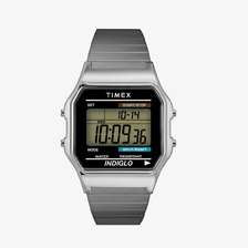 TIMEX Classic Digital SILVER T78587画像