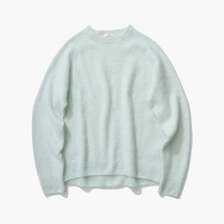 ATON ROYAL CASHMERE FUR CREWNECK SWEATER KRAGGW0901画像
