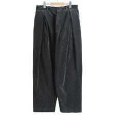 is-ness CORDUROY TUCK TROUSERS 2020AWPT06-W画像