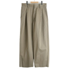 URU ORGANIC COTTON CHINO - 1 TUCK PANTS 25FOCC02画像