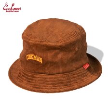 COOKMAN Bucket Hat Corduroy Brown 233-53151画像