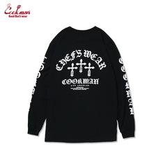COOKMAN Long Sleeve T-Shirts Wine Opener 231-53180画像