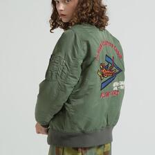 AVIREX WASHED MA-1 FLYING TIGERS 7835252604画像
