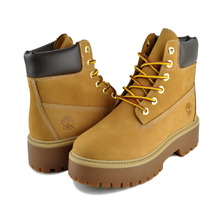 Timberland WOMENS 6INCH LACE WATERPROOF BOOT WHEAT A5RJD-231画像