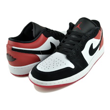 NIKE AIR JORDAN 1 LOW SE wht/blk-varsity red IB8971-106画像
