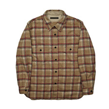 FULLCOUNT 4096 Wool Shaggy Check Work Shirt画像