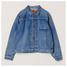 REMI RELIEF 12oz DENIM WW2 MODEL JACKET (USEDBLUE) RN29373246画像