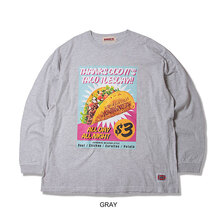 ANIMALIA 5.6oz. L/S Tee -TACO TUESDAY AN25A-TE02画像