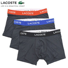 LACOSTE 3Pack Microfiber Trunk Short 5H2381-10画像