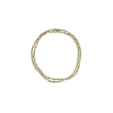 Porter Classic GOLD BEADS DOUBLE BRACELET 15 PC-011-2854-YELLOW画像