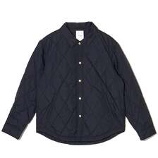 CRIMIE DIAMOND QUILT NYLON SHIRT JACKET CR1-02E5-JK17画像