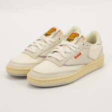 Reebok KODAK CLUB C 85 CHALK/CREAM/RED 100228863画像