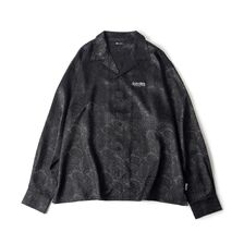 Subciety Paisley open collar L/S shirt 105-20969画像