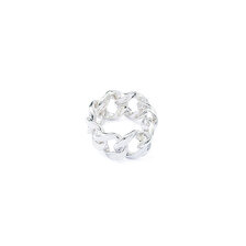 CRIMIE LINK CHAIN SILVER RING CR1-02C1-JW07画像