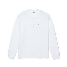 CRIMIE HENLY NECK POCKET LONG SLEEVE T SHIRTS CR1-02D5-CL01画像