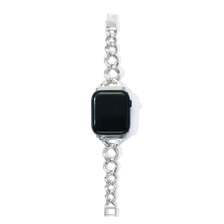 CRIMIE APPLE WATCH LINK CHAIN GRADATION SILVER BAND CR1-02C5-JW06画像
