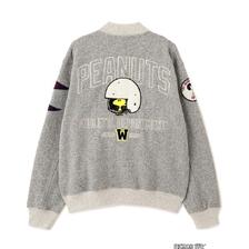 AVIREX &times; PEANUTS SWEAT CARDIGAN 7835230046画像