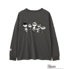 AVIREX &times; PEANUTS FLOKY LONG SLEEVE T-SHIRT 7835230608画像