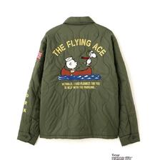 AVIREX &times; PEANUTS QUILTING JACKET FLYING ACE 7835252045画像