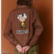 AVIREX &times; PEANUTS DENIM WORK JACKET 7835252609画像