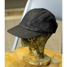 NONNOTTE Shadow Herringbone Flannel Draping Cap A N-25A-092画像