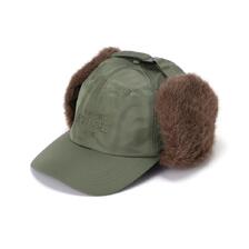 AVIREX NYLON&times;FUR FLIGHT CAP 7835274605画像