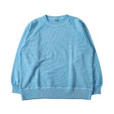 BARNS Pigment Dye G.O.A.T. Slub Sweatshirt Solid Color BR-25412画像