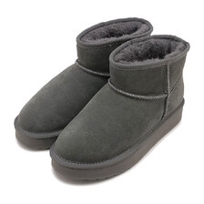 EMU Australia PLATFORM MICRO WOOL 2.0 Charcoal W13252画像