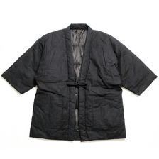 ZANTER &times; BURGUS PLUS Tsumugi Down HAN-TEN - Black Solid - BP25908ZNT画像