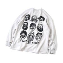 gym master 10.3oz carefree smile スウェットビッグTEE G621780画像