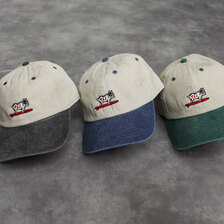 The Endless Summer TES HUNTINGTON PIGMENT VINTAGE CAP 25774700画像