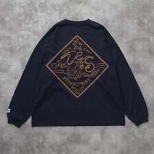 The Endless Summer TES BANDANA EMB LONG SLEEVE BIG T-SHIRT 25774306画像