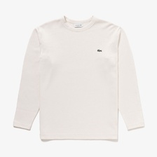 LACOSTE ヘビーウェイトシングルジャージ長袖Tシャツ TH067J-99画像