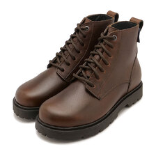 BIRKENSTOCK HIGHWOOD LACE MID WATERPROOF CHOCOLATE | NATURAL-LEATHER 1030943画像