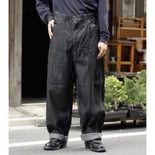 SKEWed 11W PAINTER PANTS model.LE BLACK RINSE HS111-101画像