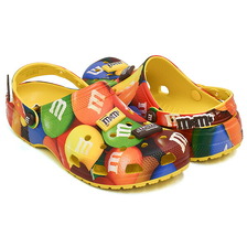 crocs M&M'S CROCS CLASSIC CLOG SUNFLOWER / MULTI 211684-75Z画像