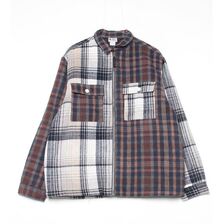 gym master ヘビーチェックネル中ワタジップジャケット G633715画像