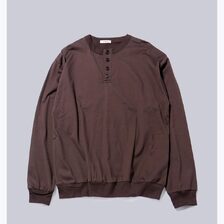 INTERIM HIGH GAUGE SUVIN JERSEY HENRY L/S TEE IT25A313画像