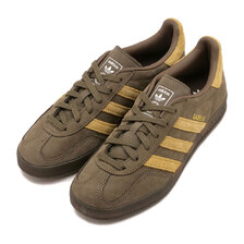 adidas Originals GAZELLE INDOOR Cargo Brown / Golden Beige / Cloud White JQ8386画像