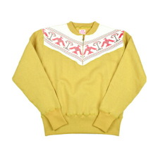 Cushman サンダーバードプリント・ハーフジップスウエット 26384画像