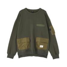 AVIREX TACTICAL CREWNECK SWEAT 7835932006画像