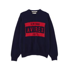 AVIREX LOGO SHAGGY TOPS 7835240601画像