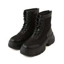 AVIREX LACE UP PLATFORM BOOTS 7835291701画像