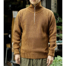 ANDERSEN-ANDERSEN 7GG SAILOR 1/2 ZIP PULLOVER HALF ZIP AA-SAILOR-HZ画像