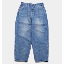 APPLEBUM &ldquo;Selena&rdquo; Wide Tapered Denim Pants (Damage) 2520801D画像